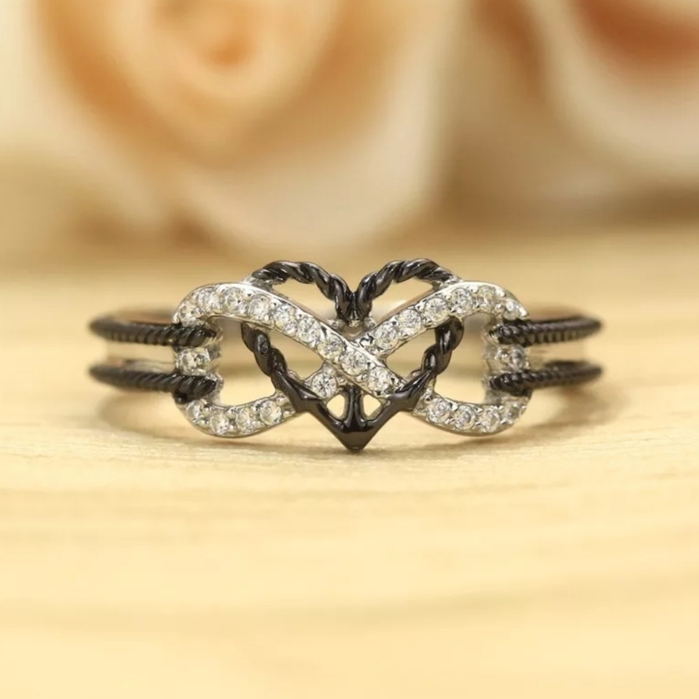 Infinity Heart Ring - image 1